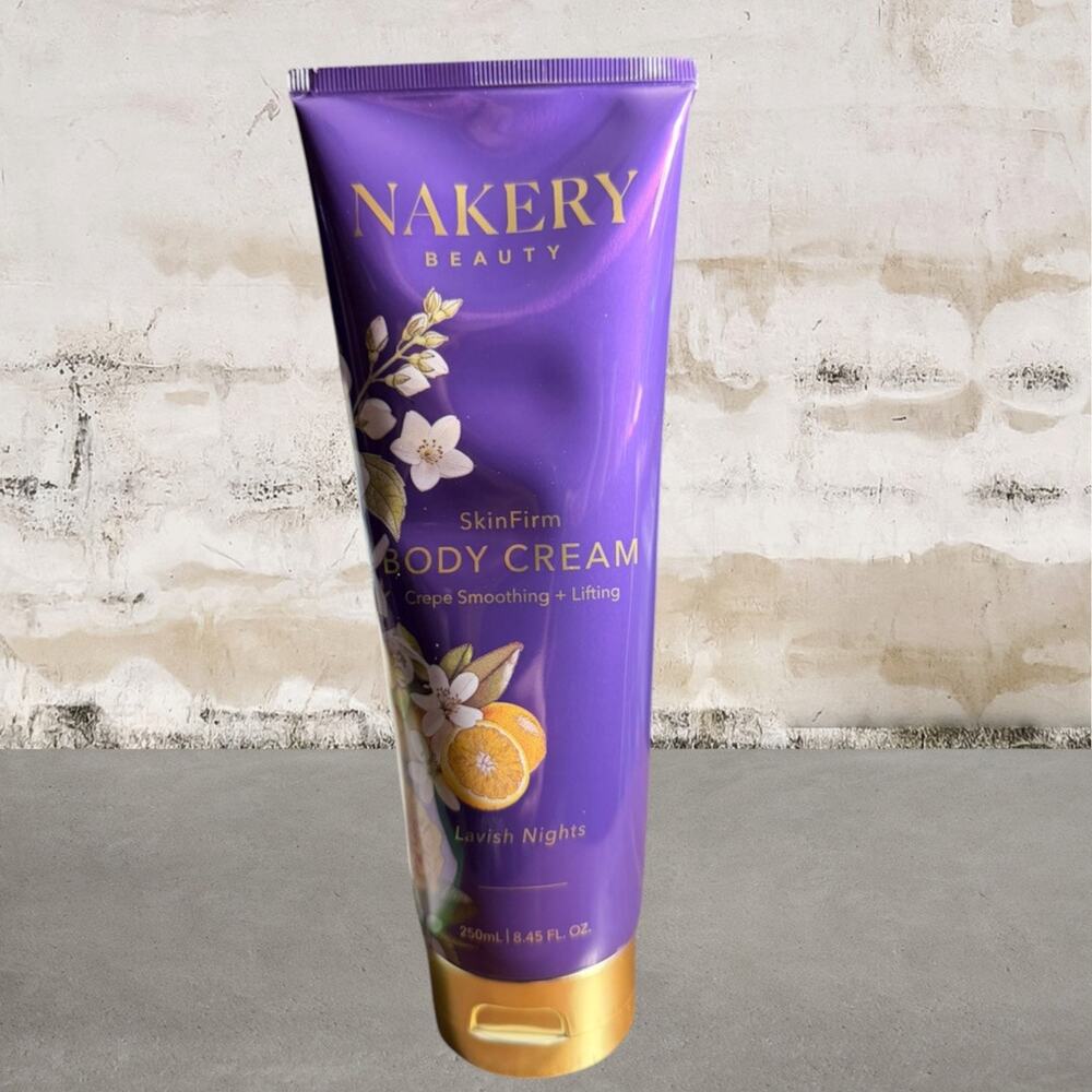 Nakery Beauty $30 SkinFirm Body Cream in Lavish Nights NEW